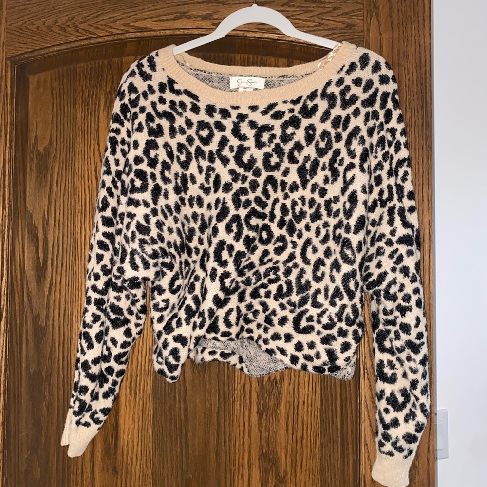 Jessica Simpson Cheetah sweater